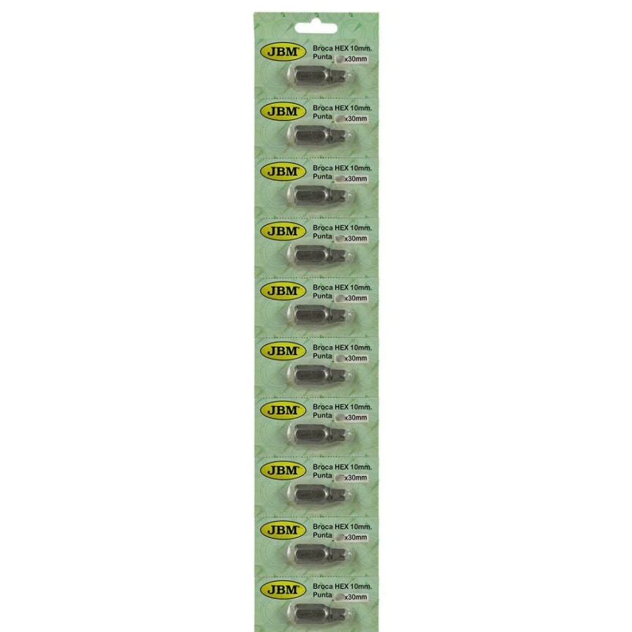 Despiece JBM | Broca Hexagonal De 10X30Mm, Punta 7Mm