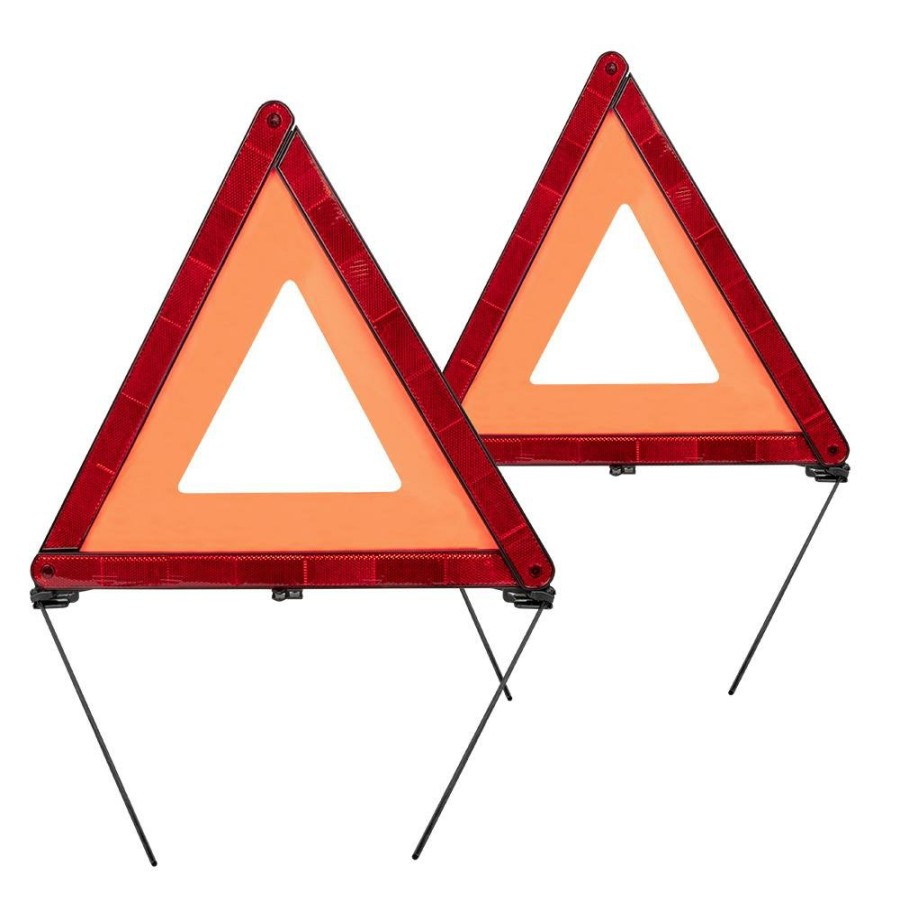 Kit Emergencia Y Seguridad JBM | Set De 2 Triangulos De Emergencia 27R032736 (1 Unidad = 2 Triangulo)