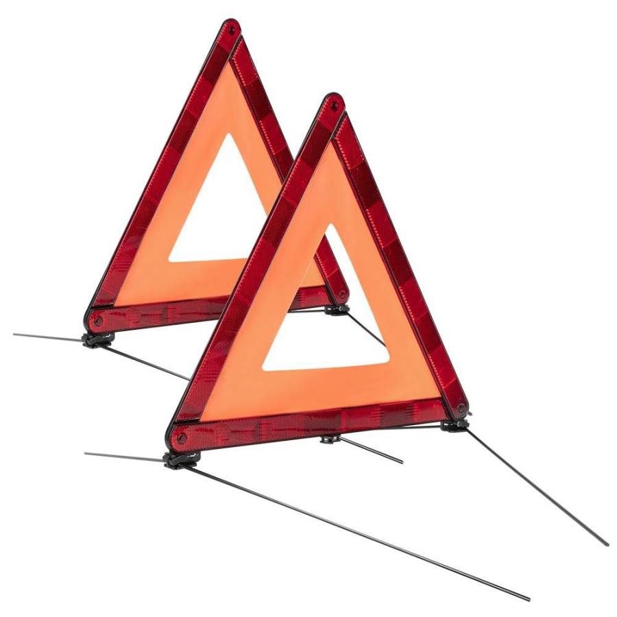 Kit Emergencia Y Seguridad JBM | Set De 2 Triangulos De Emergencia 27R032736 (1 Unidad = 2 Triangulo)