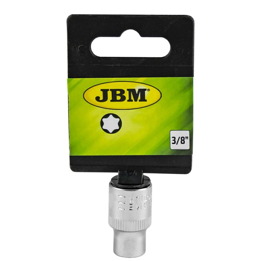 Despiece JBM | Vaso Torx 3/8" E14 Cromado