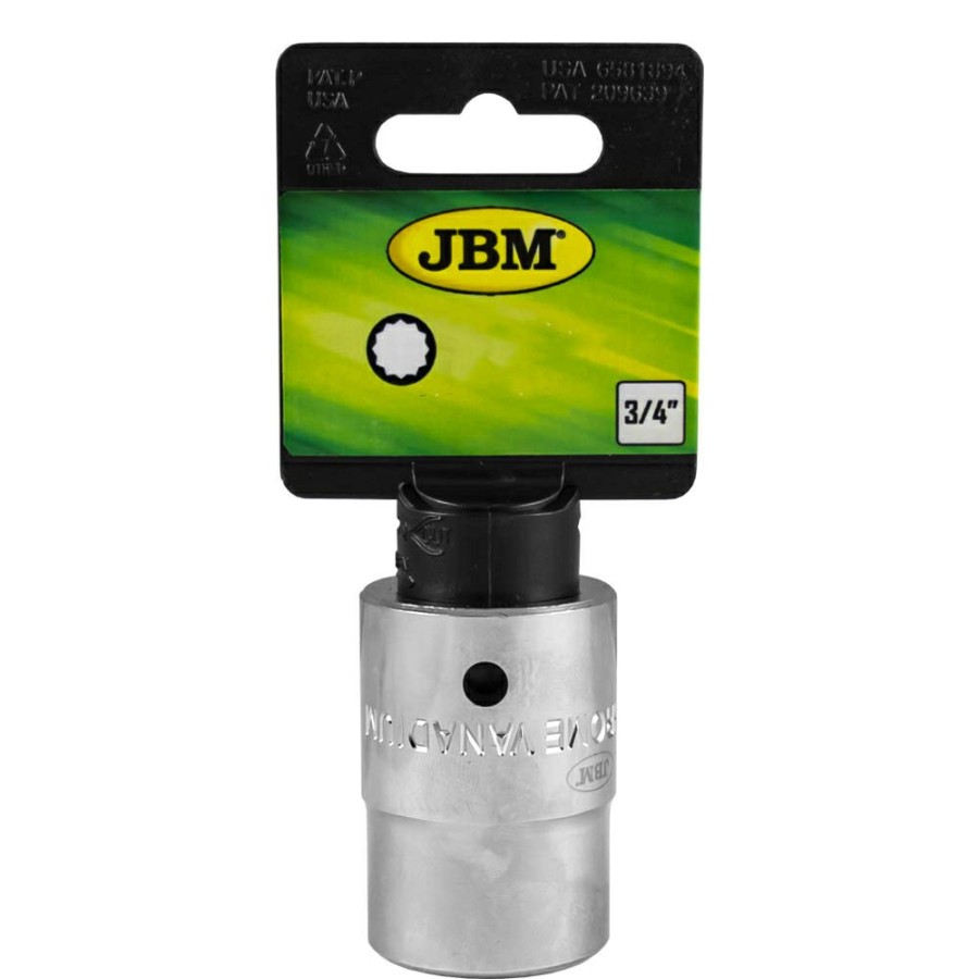 Despiece JBM | Vaso Corto 3/4" 12 Cantos 41Mm