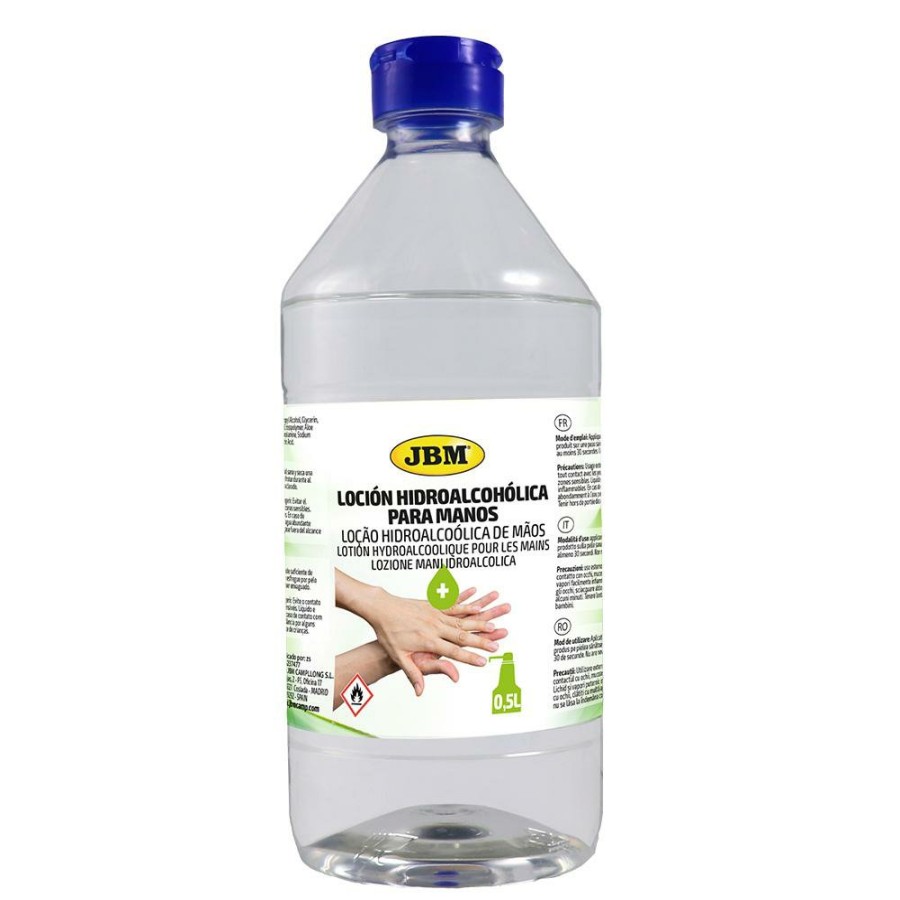 Proteccion Y Seguridad JBM | Botella 500Ml Locion Hidroalcoholica