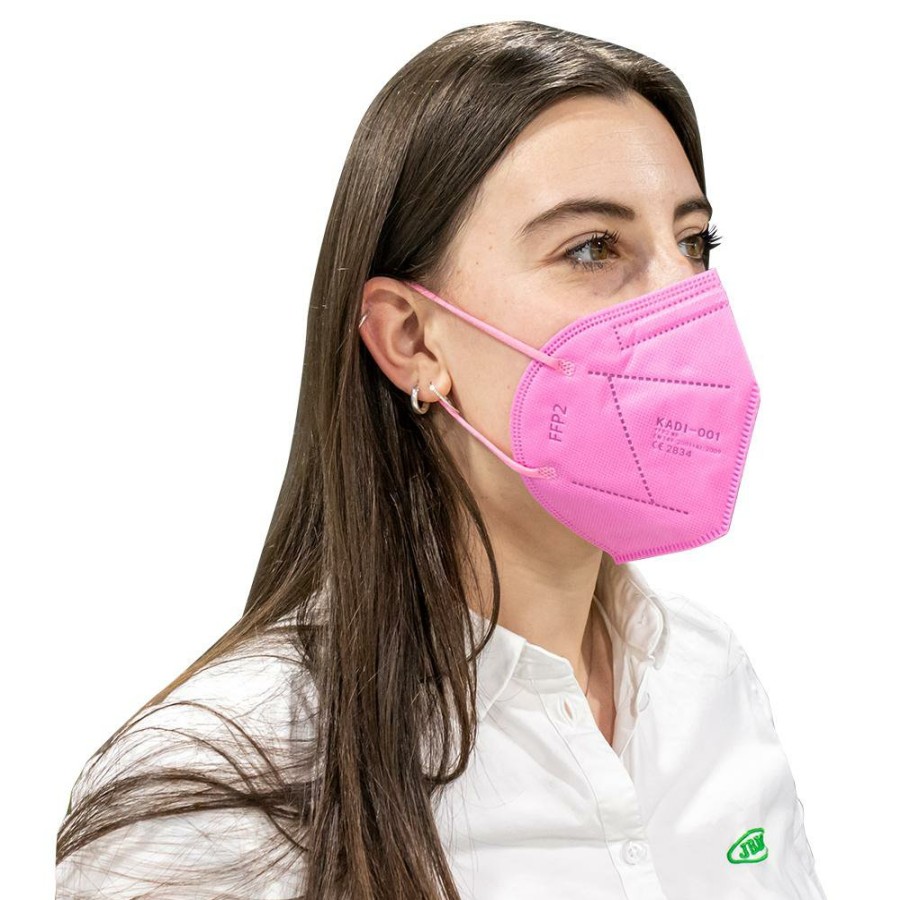 Proteccion Y Seguridad JBM | Mascarilla De Proteccion Ffp2 - Rosa