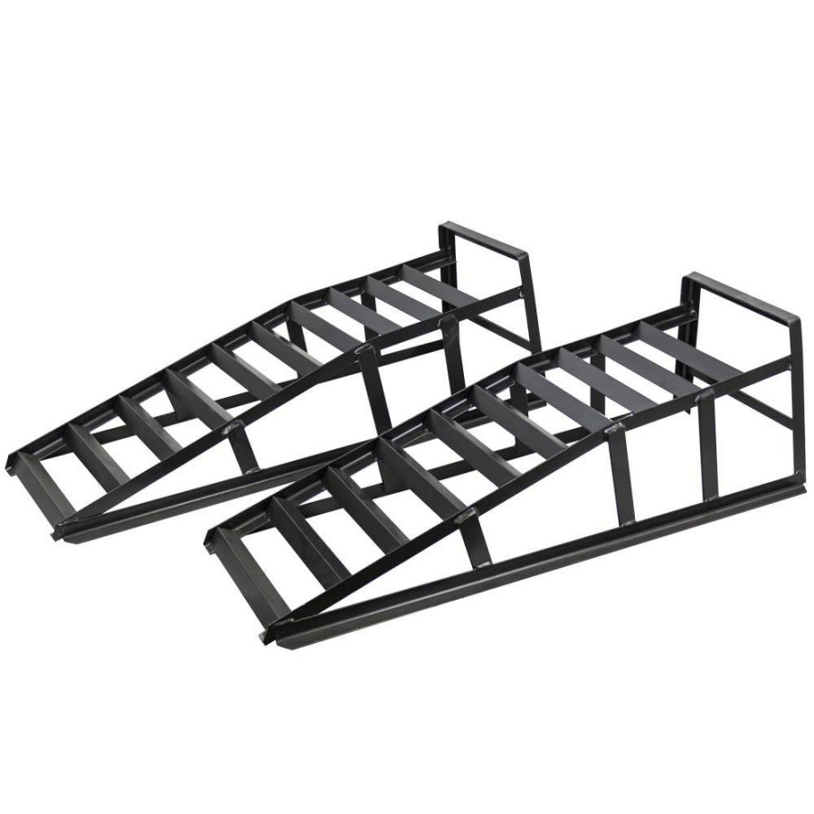 Herramientas Hidraulicas JBM | Set De 2 Rampas Elevadoras (1 Ton)