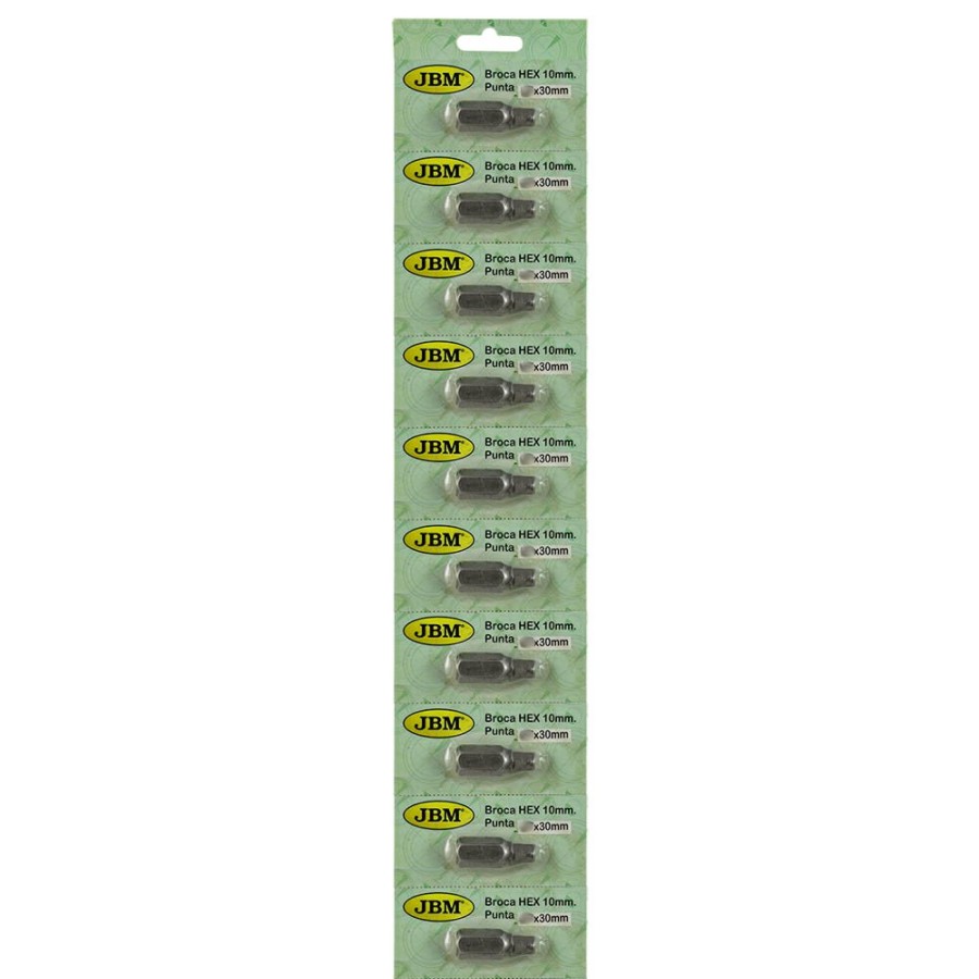 Despiece JBM | Broca Hexagonal De 10X30Mm, Punta 10Mm