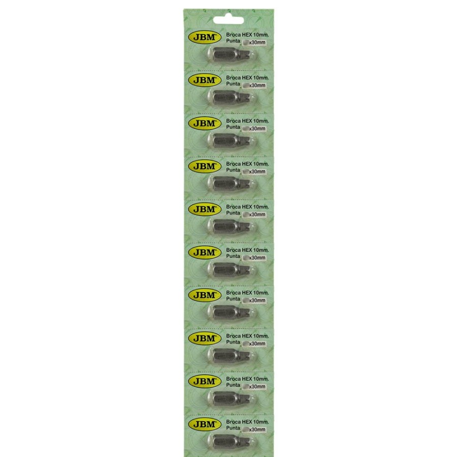 Despiece JBM | Broca Hexagonal De 10X30Mm, Punta 4Mm