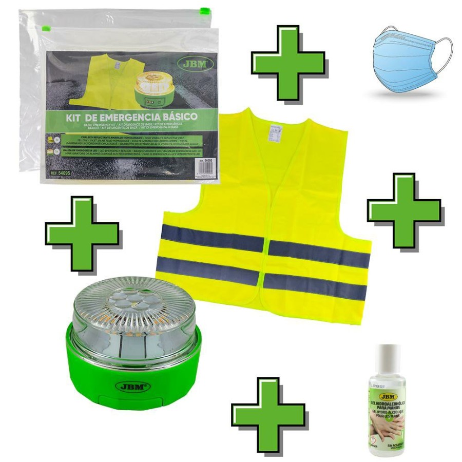 Kit Emergencia Y Seguridad JBM | Kit De Emergencia Premium