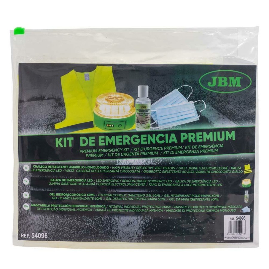 Kit Emergencia Y Seguridad JBM | Kit De Emergencia Premium