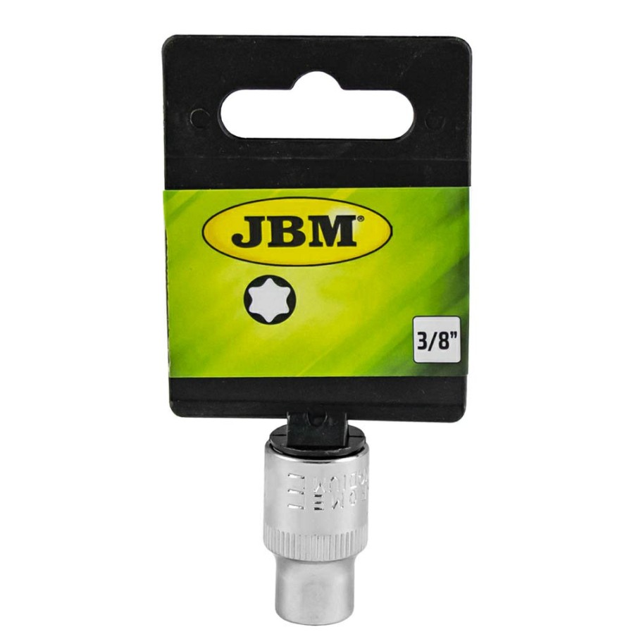 Despiece JBM | Vaso Torx 3/8" E16 Cromado