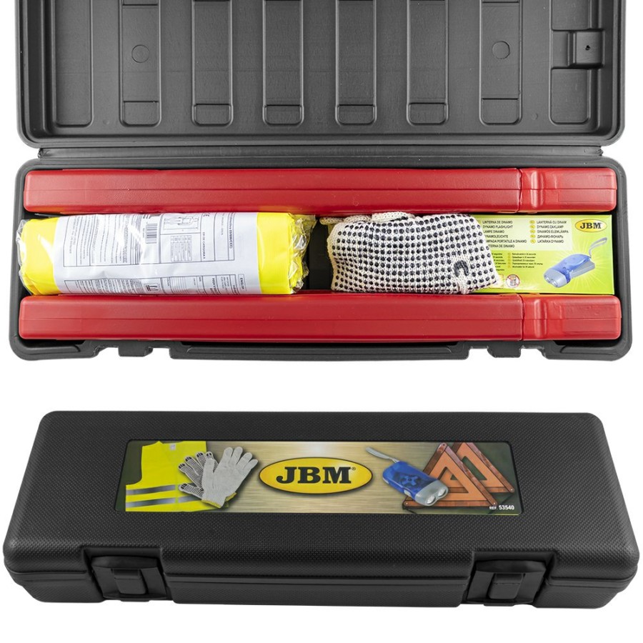 Kit Emergencia Y Seguridad JBM | Kit De Emergencia En Caja Plastica