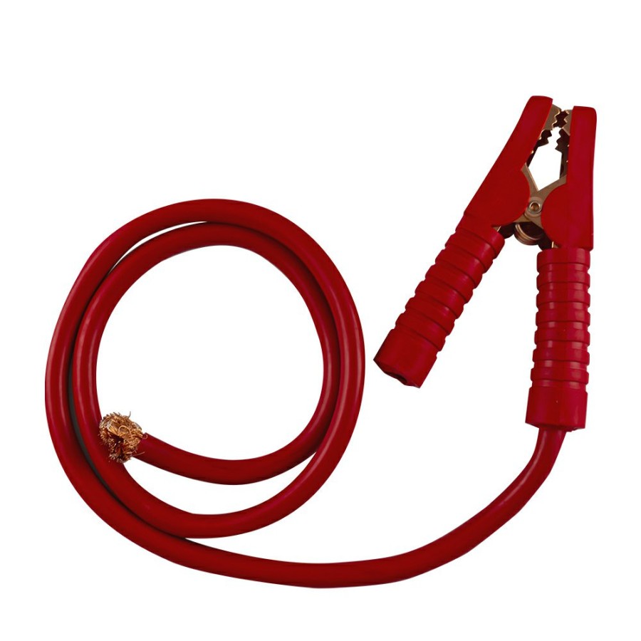 Herramientas Electricas JBM | Cable De Arranque Rojo Con Pinza Para Ref. 53687