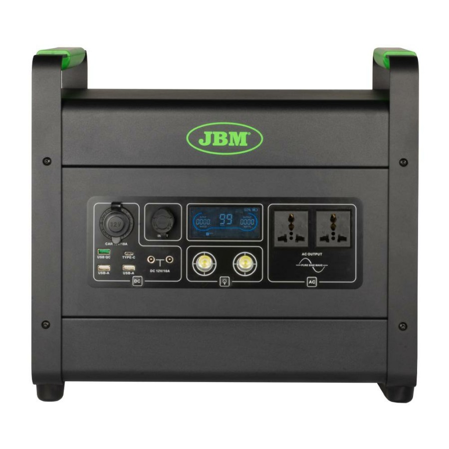 Energia Renovable Y Movilidad JBM | Estacion De Energia Portatil 1920Wh/48V 40Ah